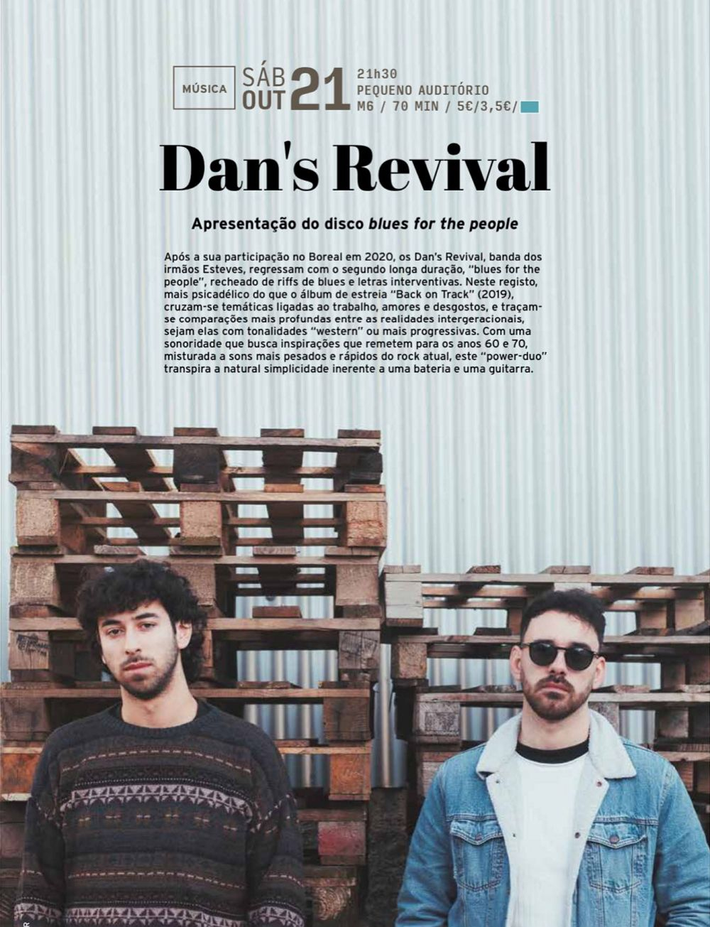 Dan’s Revival Preparam novo álbum na adversidade do interior envelhecido