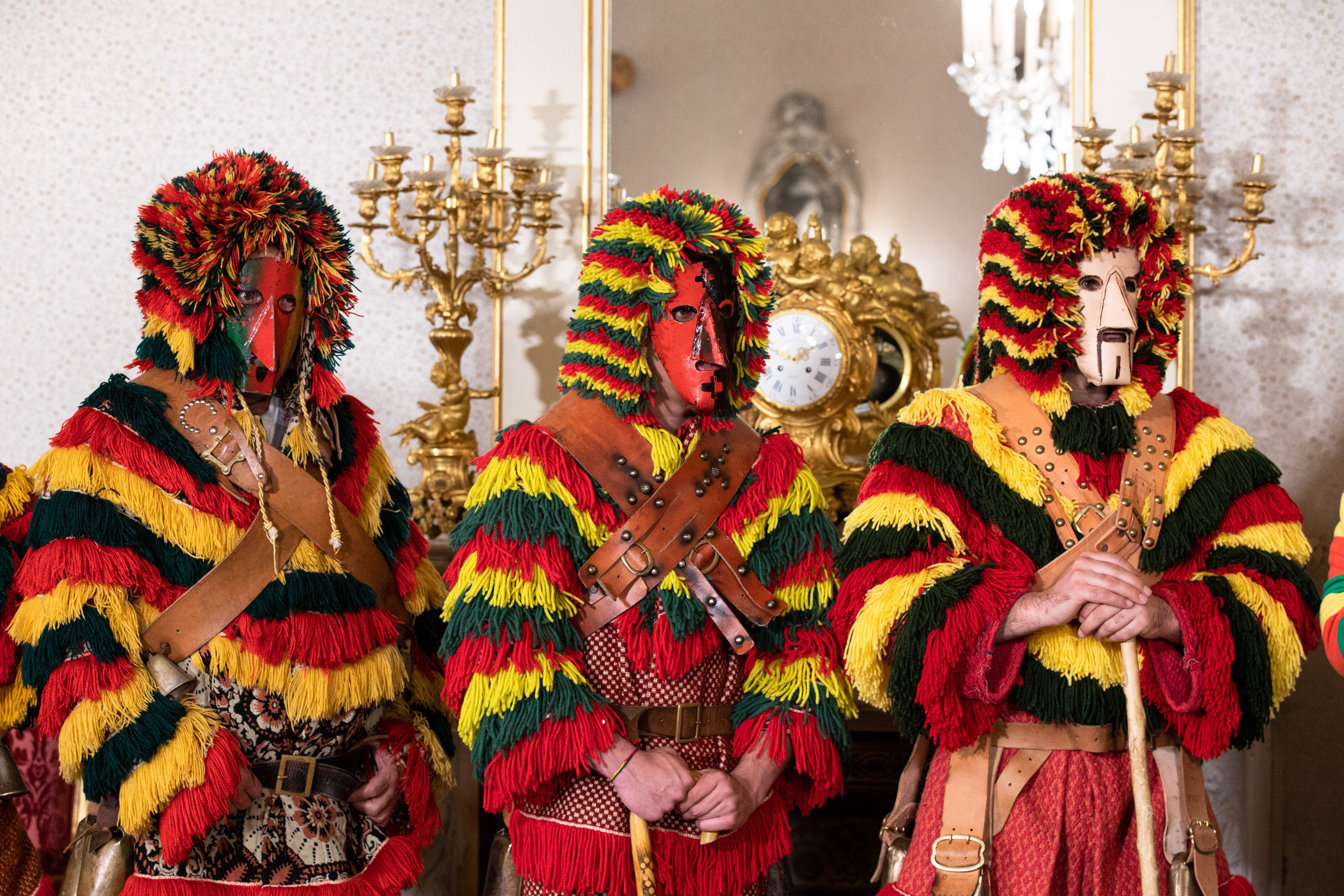  Caretos no Palácio de Belém