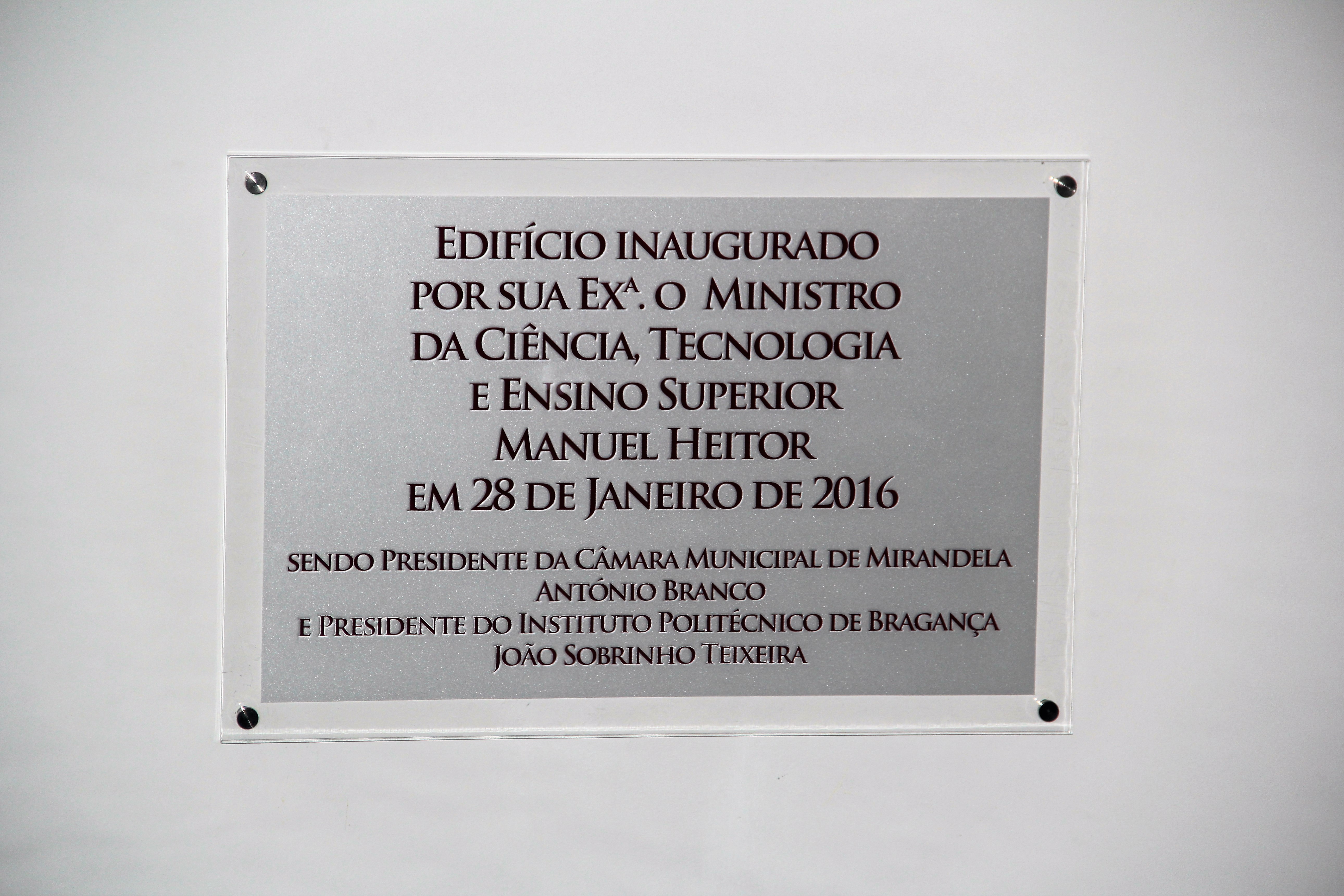  Inauguração da ESACT