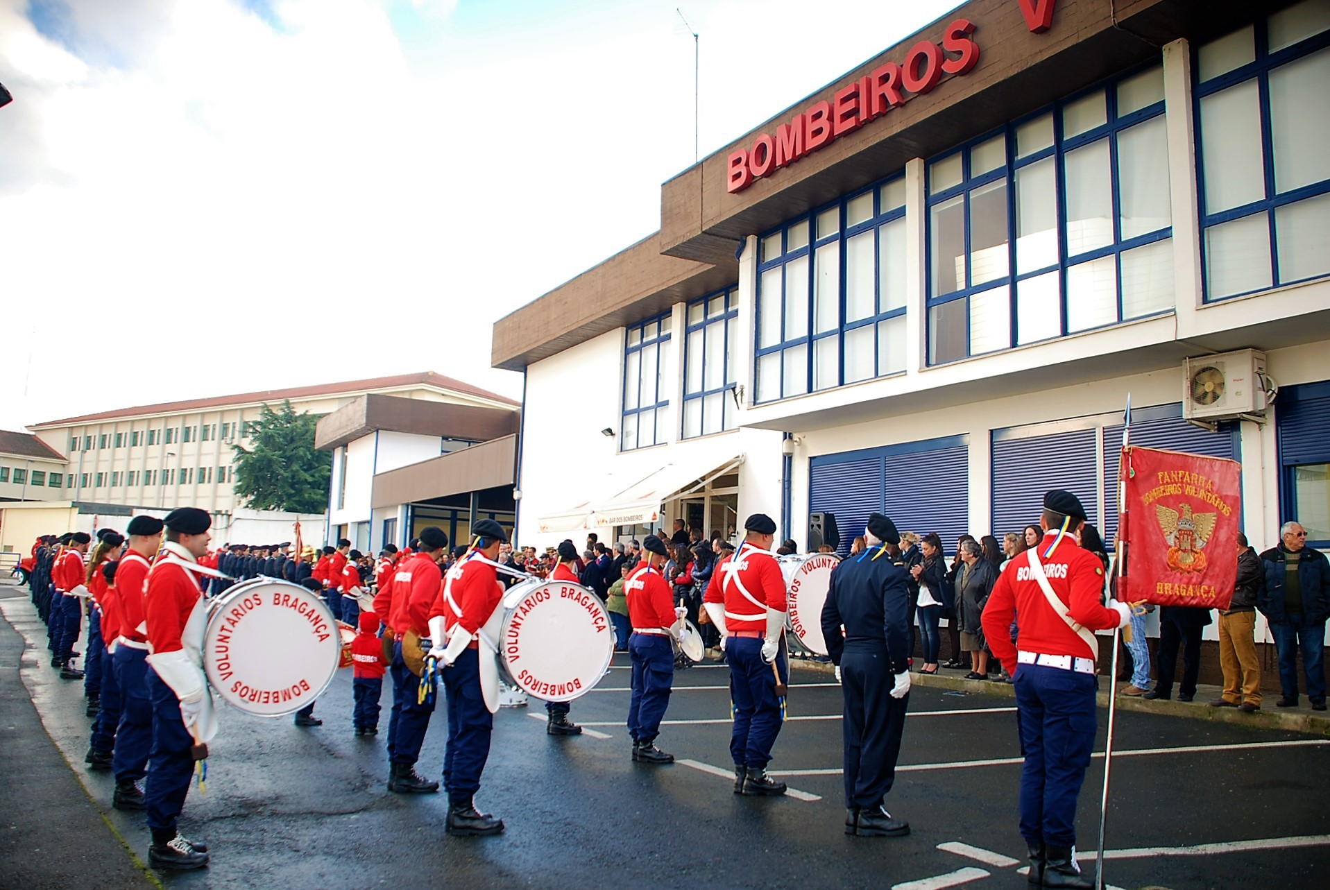  Bombeiros em dia de festa