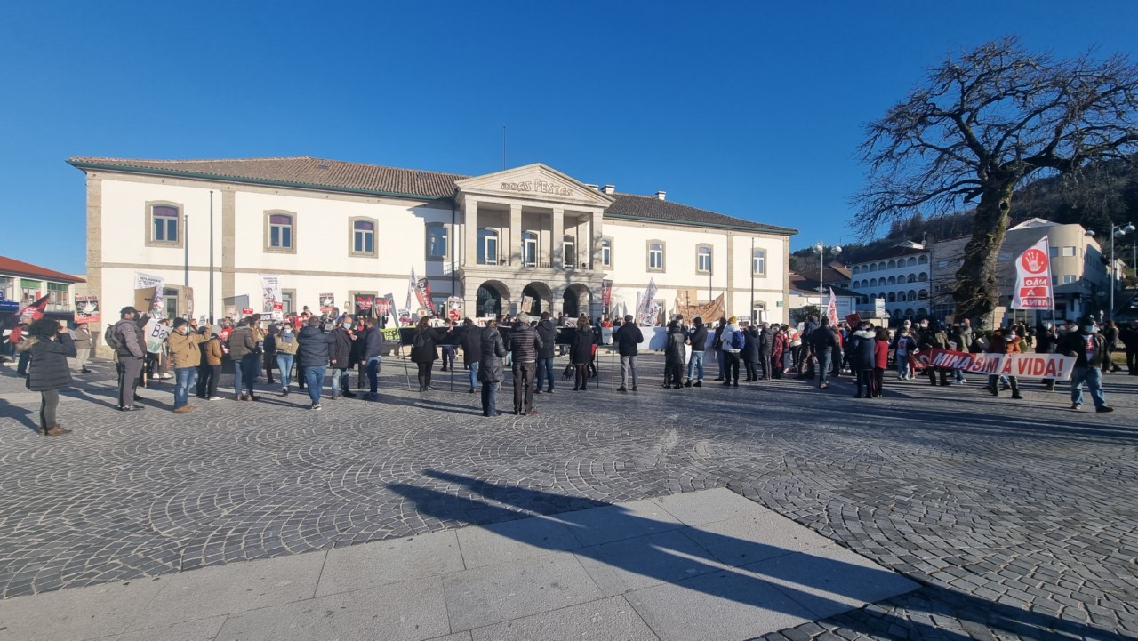  Não às minas