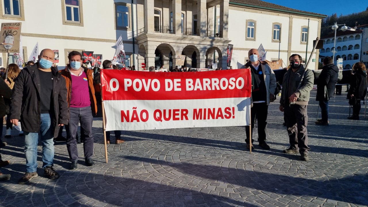 Não às minas