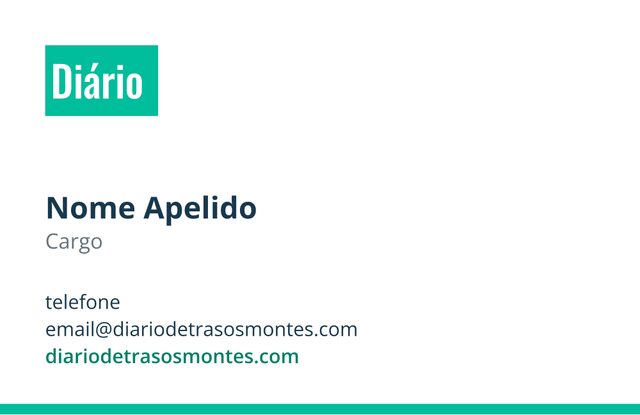 Cartão de visita, verso