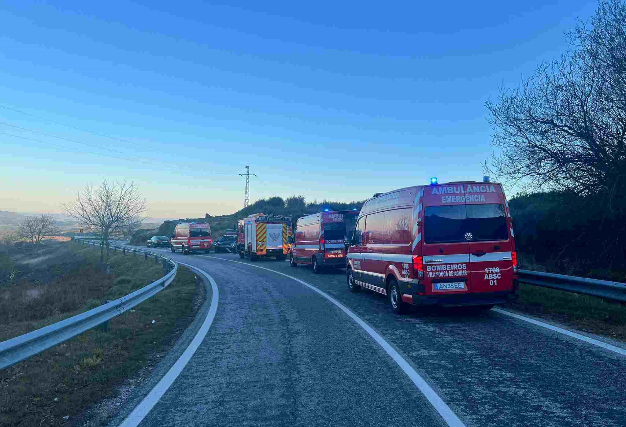 Despiste provoca três feridos em Campo de Jales