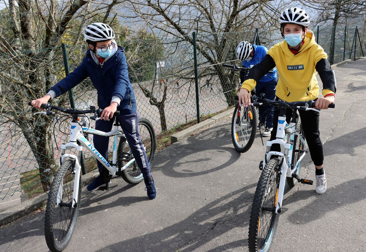 Escola oferece a modalidade de ciclismo aos alunos