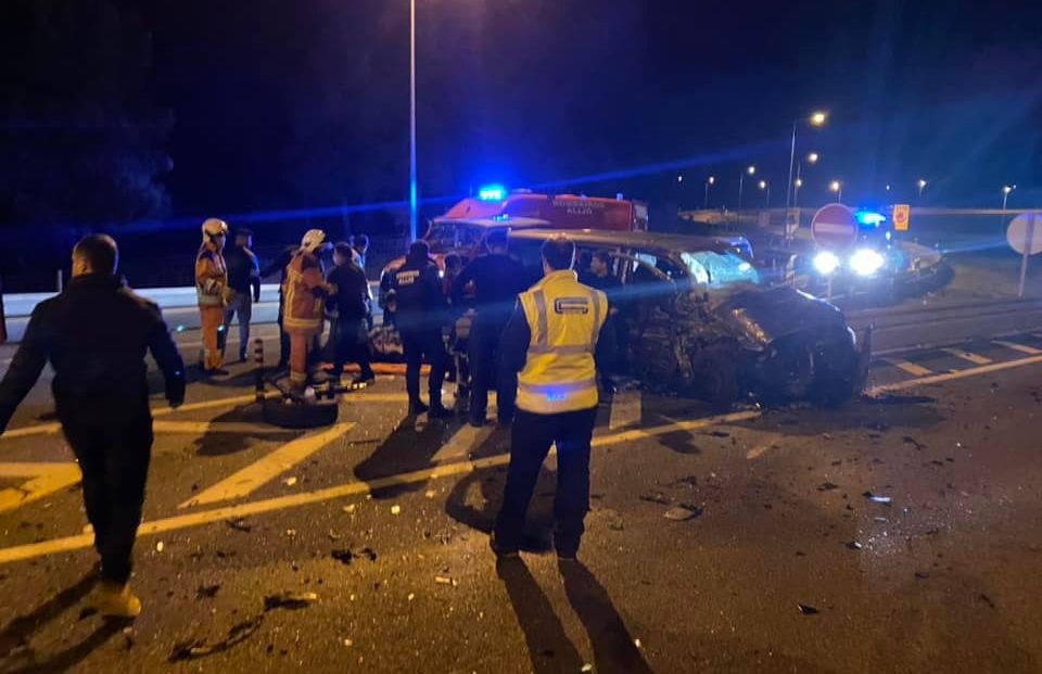 Nove pessoas ficam feridas em colisão rodovária no IC5 em Alijó