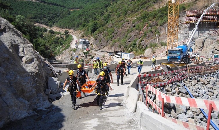 Acidente em barragem deixa trabalhador em estado grave