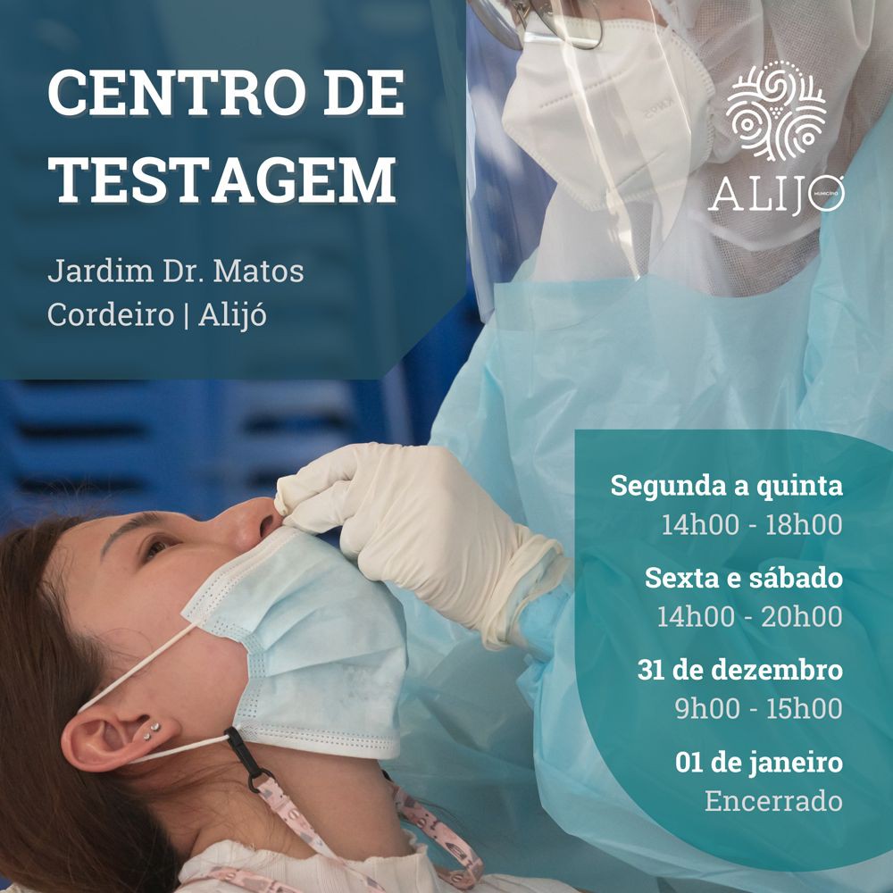 Câmara instala Centro de Testagem Gratuita em Alijó