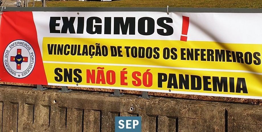 Sindicato diz que há enfermeiros sem progredir na carreira desde 2004