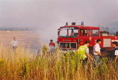 Faltam meios para combater incêndios