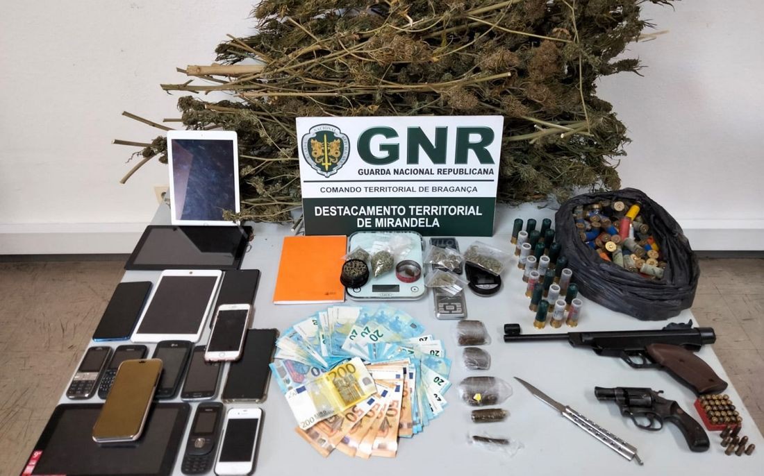 GNR anuncia desmantelamento de rede de tráfico de droga
