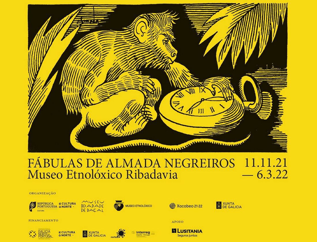 Museu Abade de Baçal leva à Galiza desenhos de Almada Negreiros