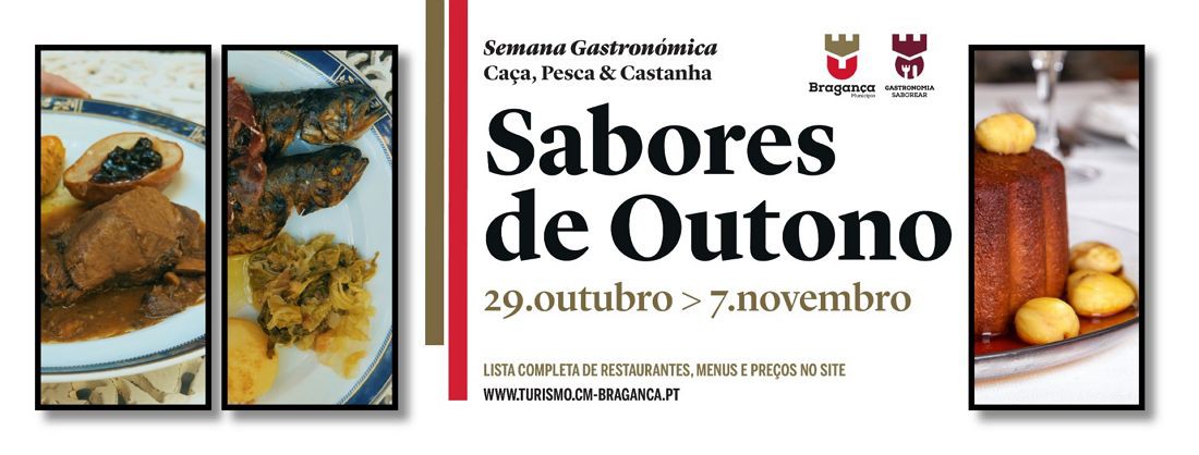 Semana gastronómica com sabores de outono