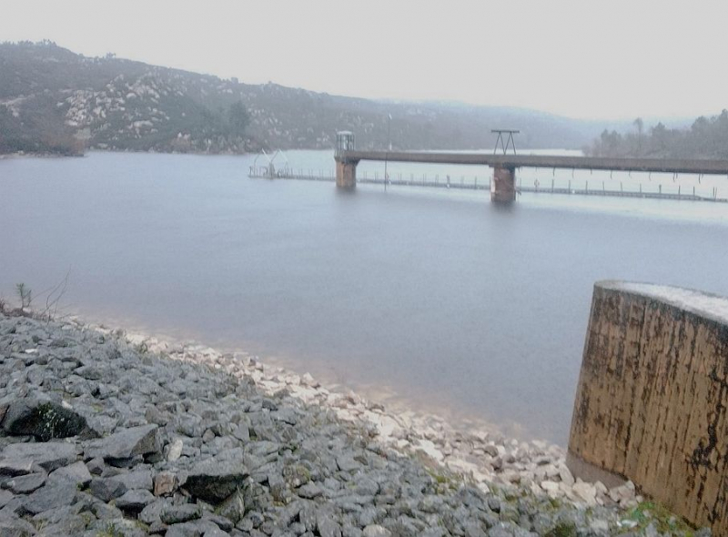 Barragem está cheia em Alijó depois de verão preocupante