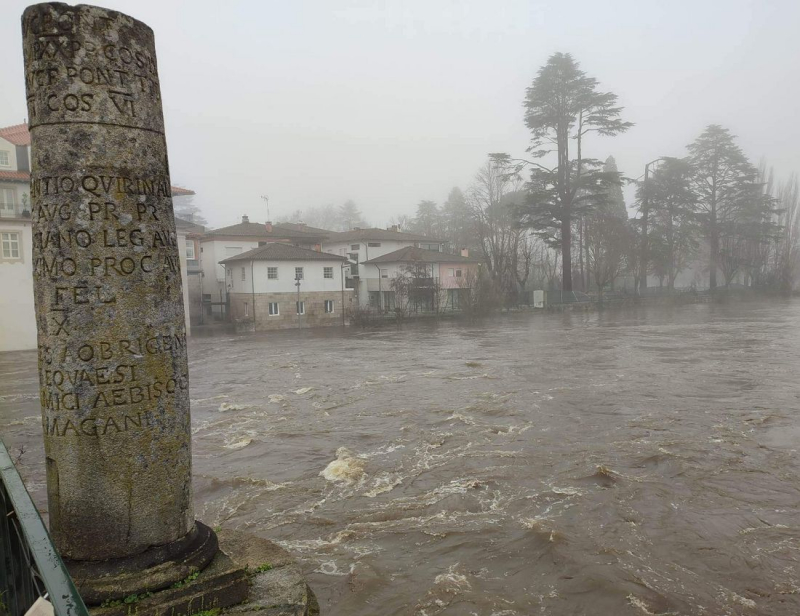 Caudal do rio Tâmega está a descer na zona de Chaves