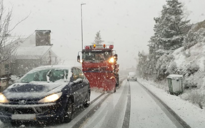 Queda de neve motiva avisos amarelos no Norte e Centro a partir de domingo