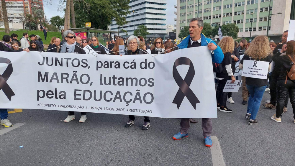 Professores transmontanos juntam-se aos colegas em Lisboa