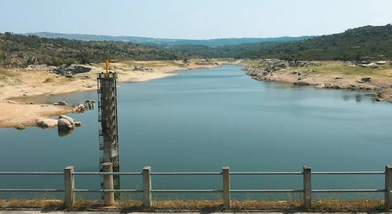 Barragem de Arcossó em Chaves recupera e chega aos 65% da capacidade