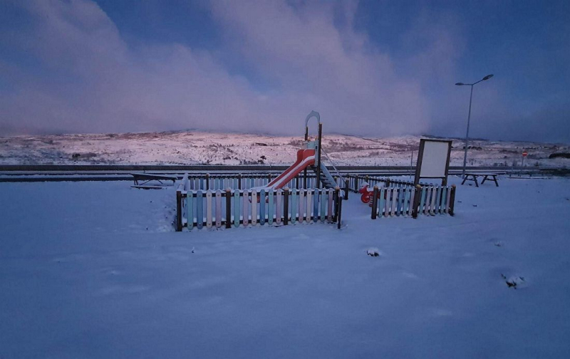 Vila Pouca de Aguiar suspende aulas por causa da neve e gelo