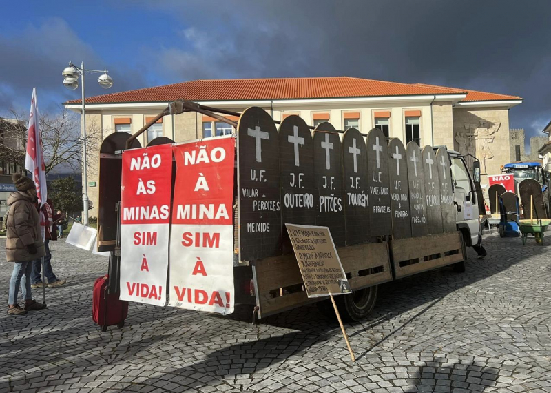 Manifestação alerta para “cemitério pós-minas” e destruição em Montalegre