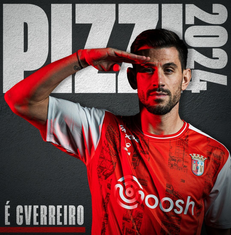 Pizzi assina pelo Sporting de Braga até 2024