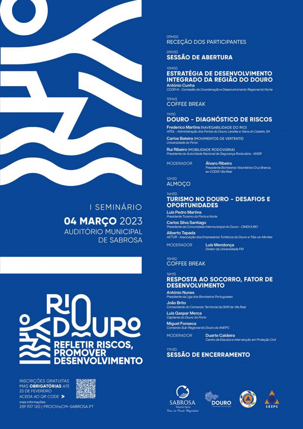 Sabrosa lança debate sobre riscos para promover segurança no Douro