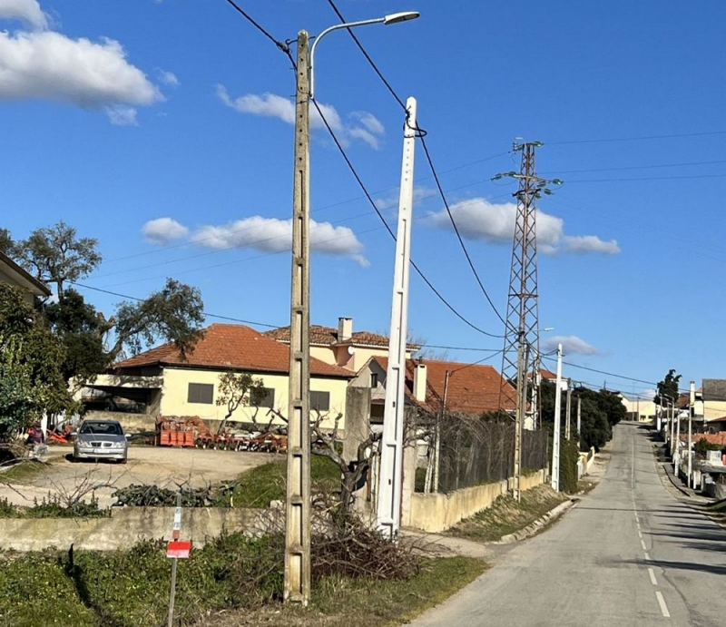 Rede elétrica renovada na freguesia de Vilar Chão