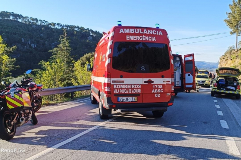 Homem morre em despiste na Estrada Nacional 2 em Sabrosa de Aguiar