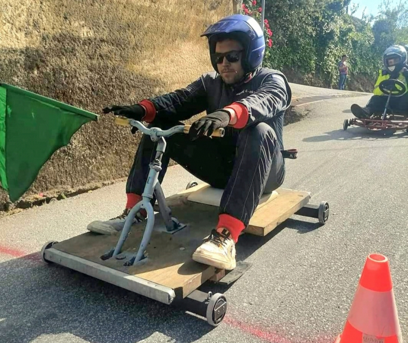 Lobrigos recebe prova de Corrida de Carrinhos de Rolamentos