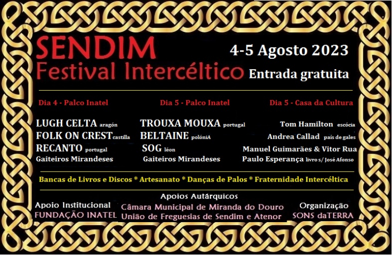 Festival Intercéltico de Sendim regressa em agosto