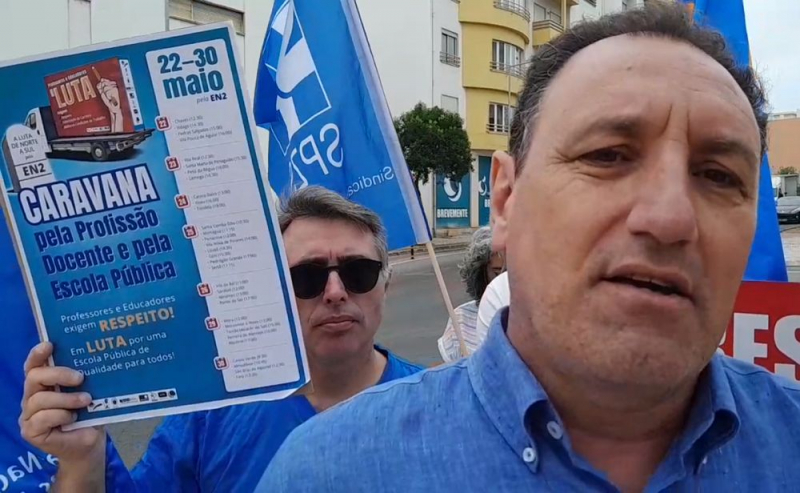 Sindicato de professores vão organizar Caravana de Chaves a Faro pela EN2