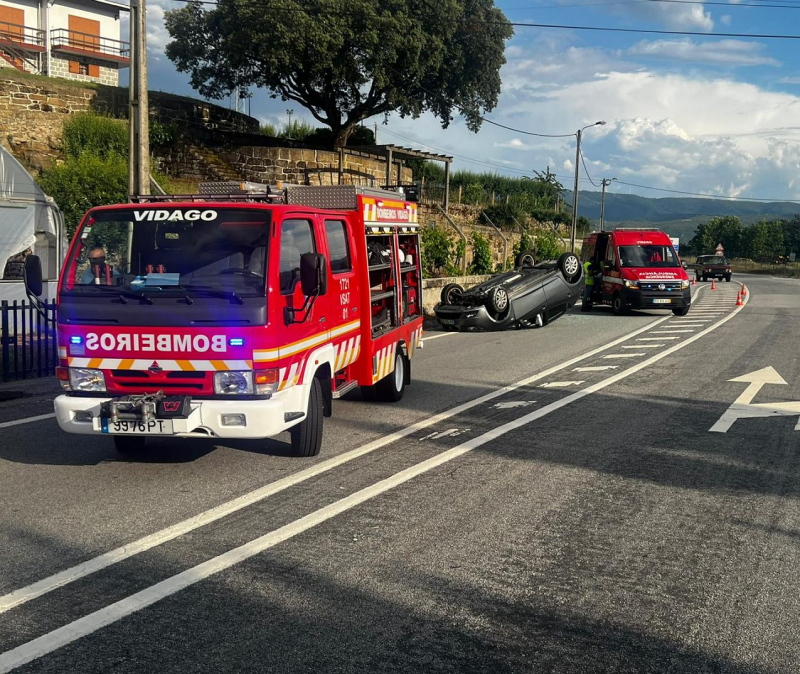 Despiste na – EN2 não provoca feridos