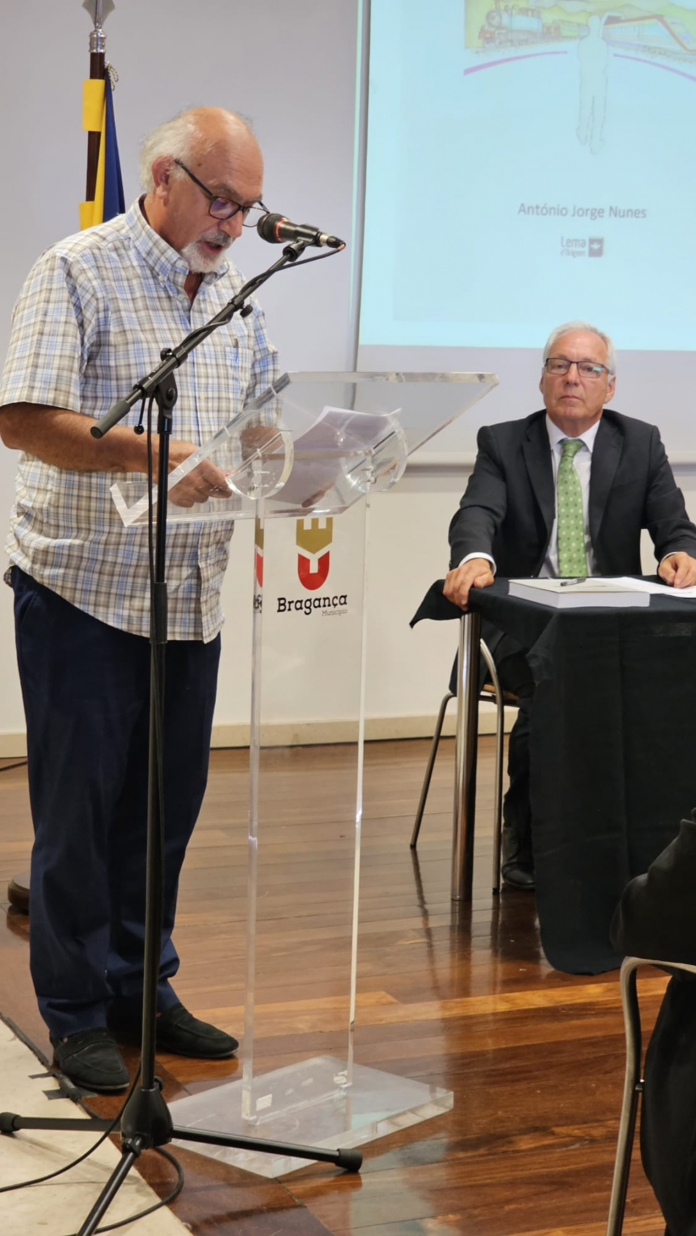 Jorge Nunes apresentou o livro “Ferrovia em Trás-os-Montes"