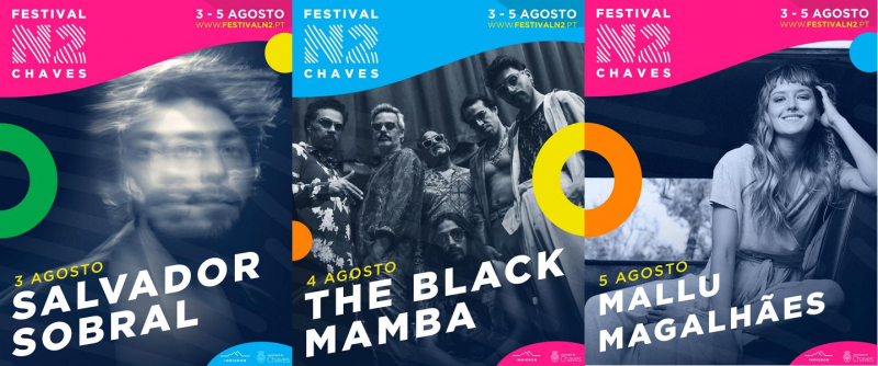 Salvador Sobral, Mallu Magalhães e The Black Mamba no Festival N2 em Chaves