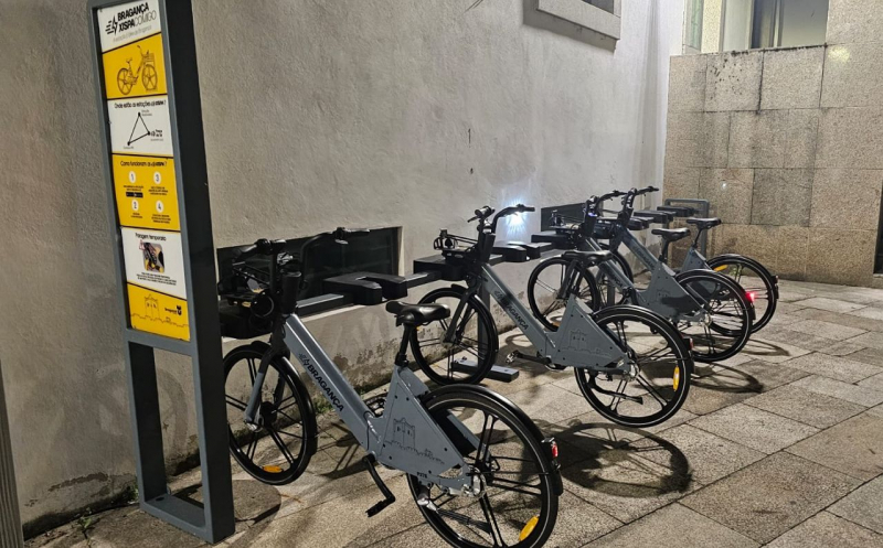 Bragança renova sistema de bicicletas partilhadas num investimento de 100 mil euros