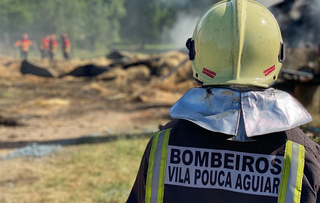 Fogo de Vila Pouca de Aguiar em fase de rescaldo