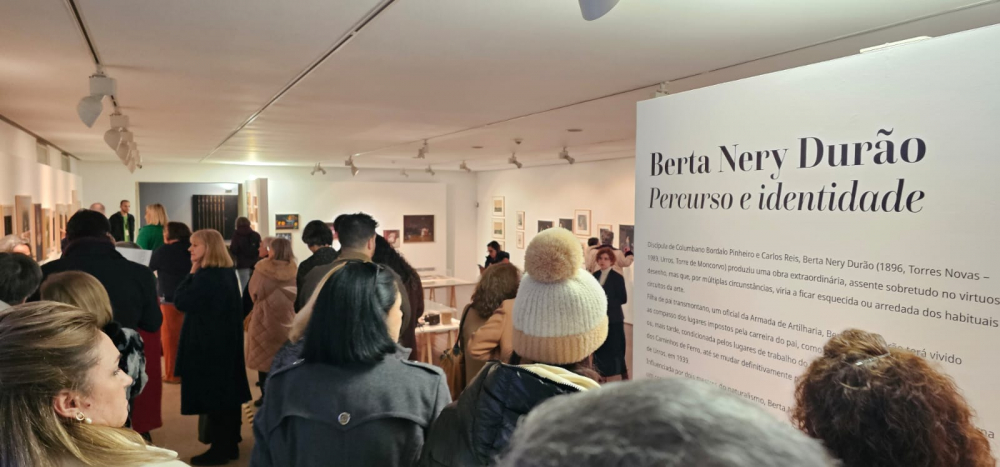 Inaguração da exposição antologica da Transmontana Berta Nery