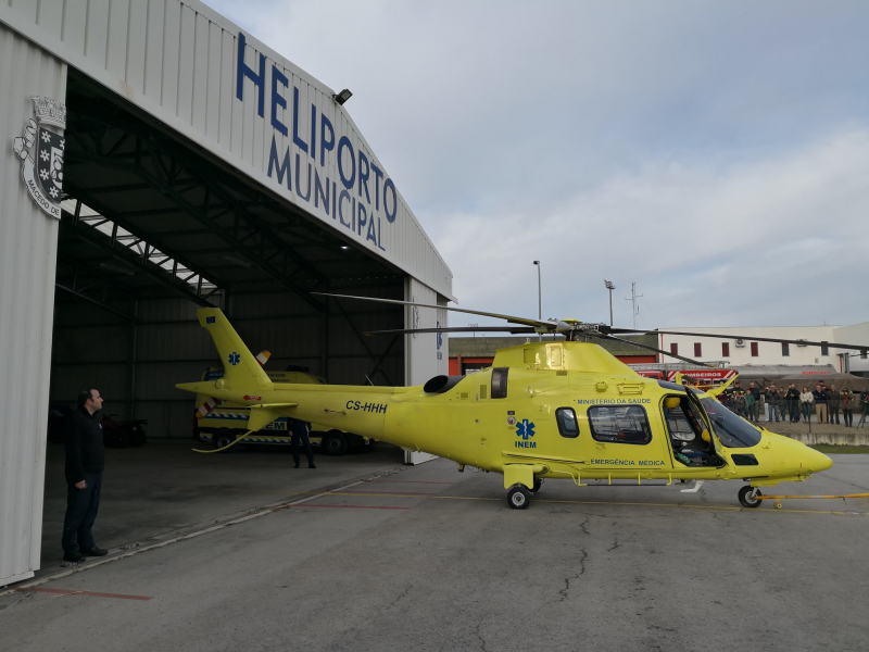 Helicóptero de Macedo mantêm o funcionamento 24 horas dia