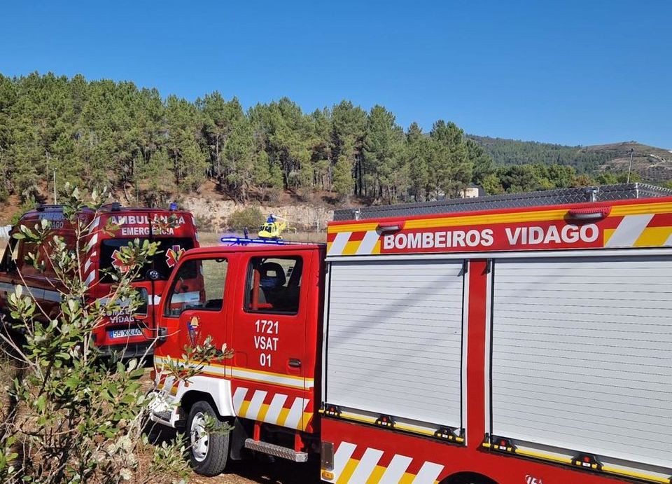 Homem sofre ferimentos graves depois de cair de uma árvore