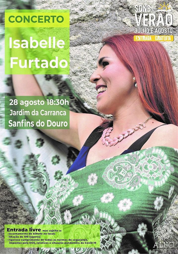 Isabelle Furtado dá concerto em Sanfins do Douro