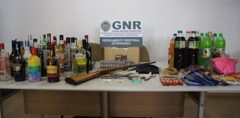 GNR detém quatro suspeitos de pelo menos 14 furtos em Bragança