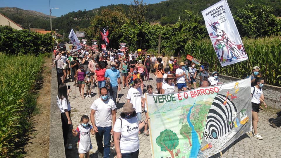Arruada contra as minas percorreu as ruas de Covas do Barroso em Boticas