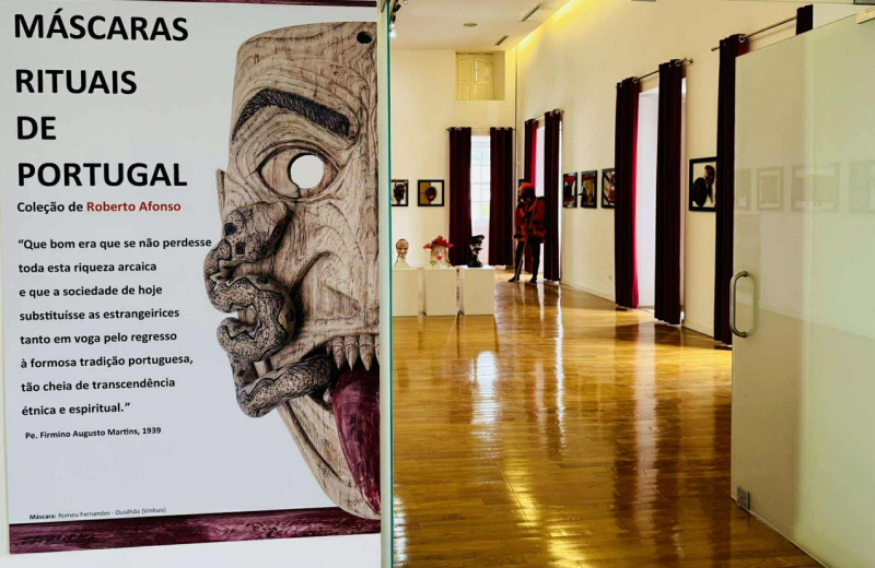 O Centro Cultural Solar dos Condes apresenta a exposição “Máscaras Rituais de Portugal"