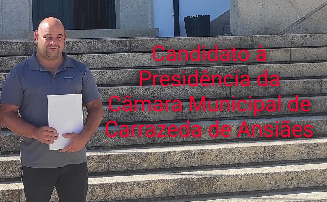 Rodolfo Cidré Moreno avança pelo PS em Carrazeda de Ansiães