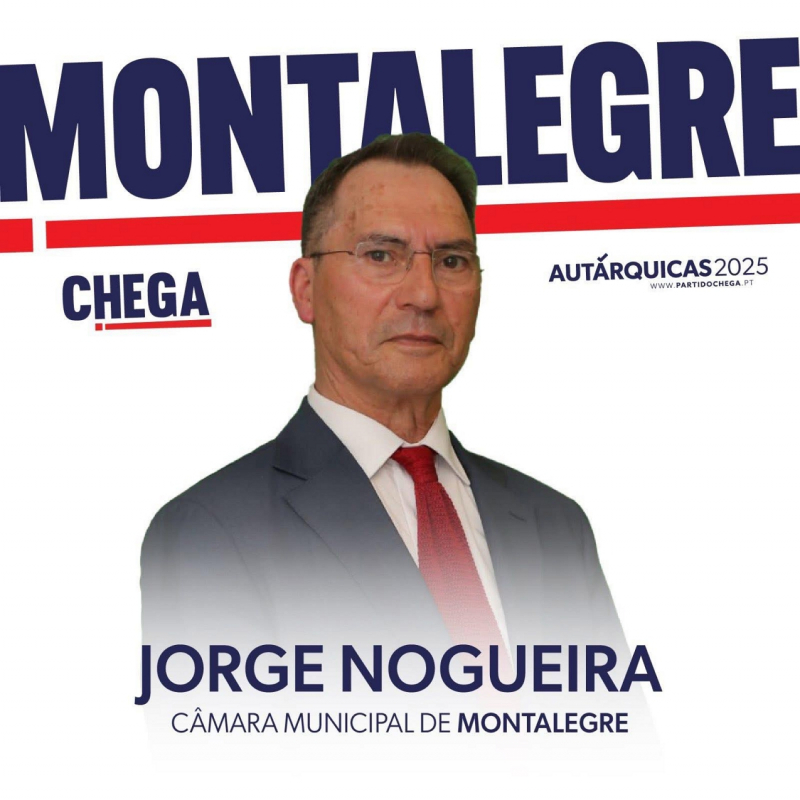 CHEGA candidata Jorge Nogueira à Câmara de Montalegre