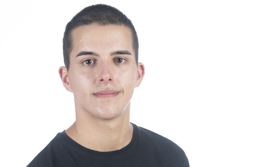 André Xavier de 19 anos é o candidato do Bloco de Esquerda em Bragança