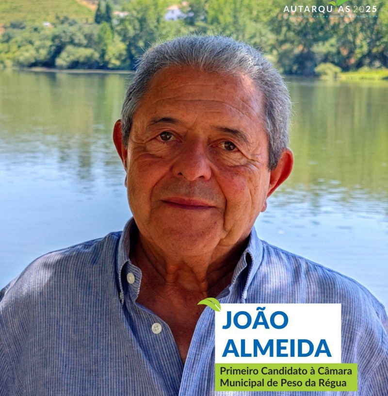 João Almeida encabeça candidatura da CDU à Câmara da Régua