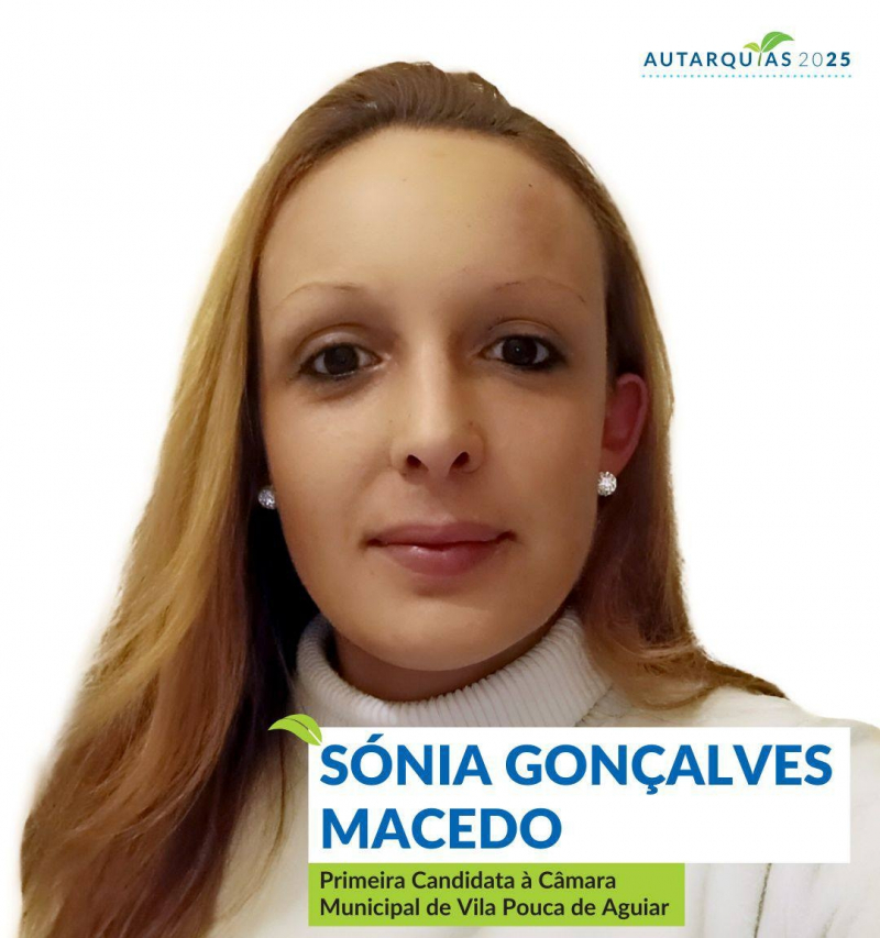 Sónia Macedo encabeça lista da CDU à Câmara de Vila Pouca de Aguiar