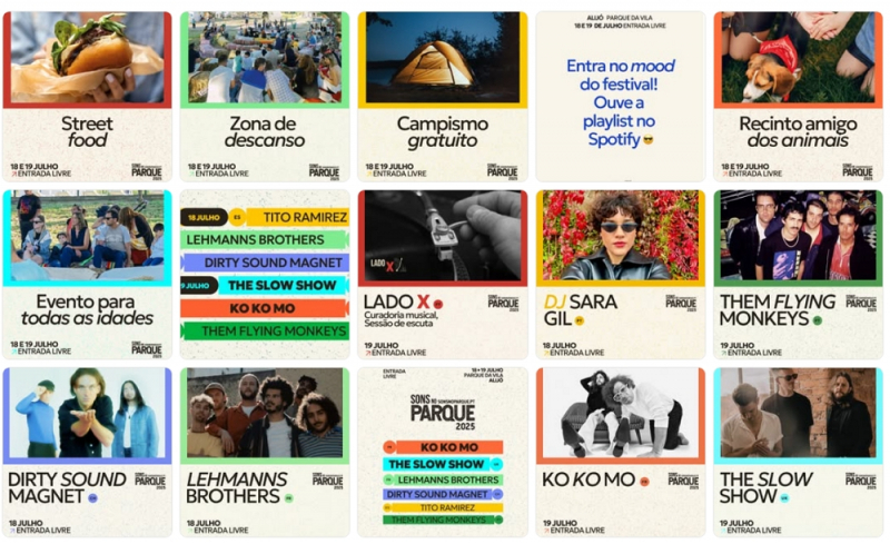 Festival Sons do Parque com seis concertos entre 18 e 19 de julho em Alijó