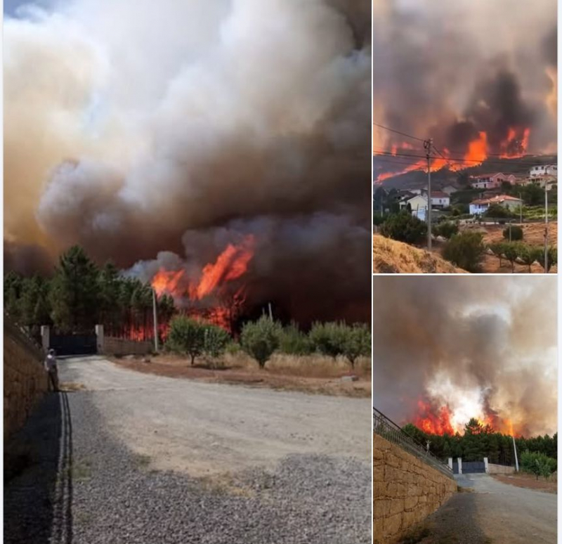 Retirados habitantes de duas aldeias de Sabrosa por precaução - autarca